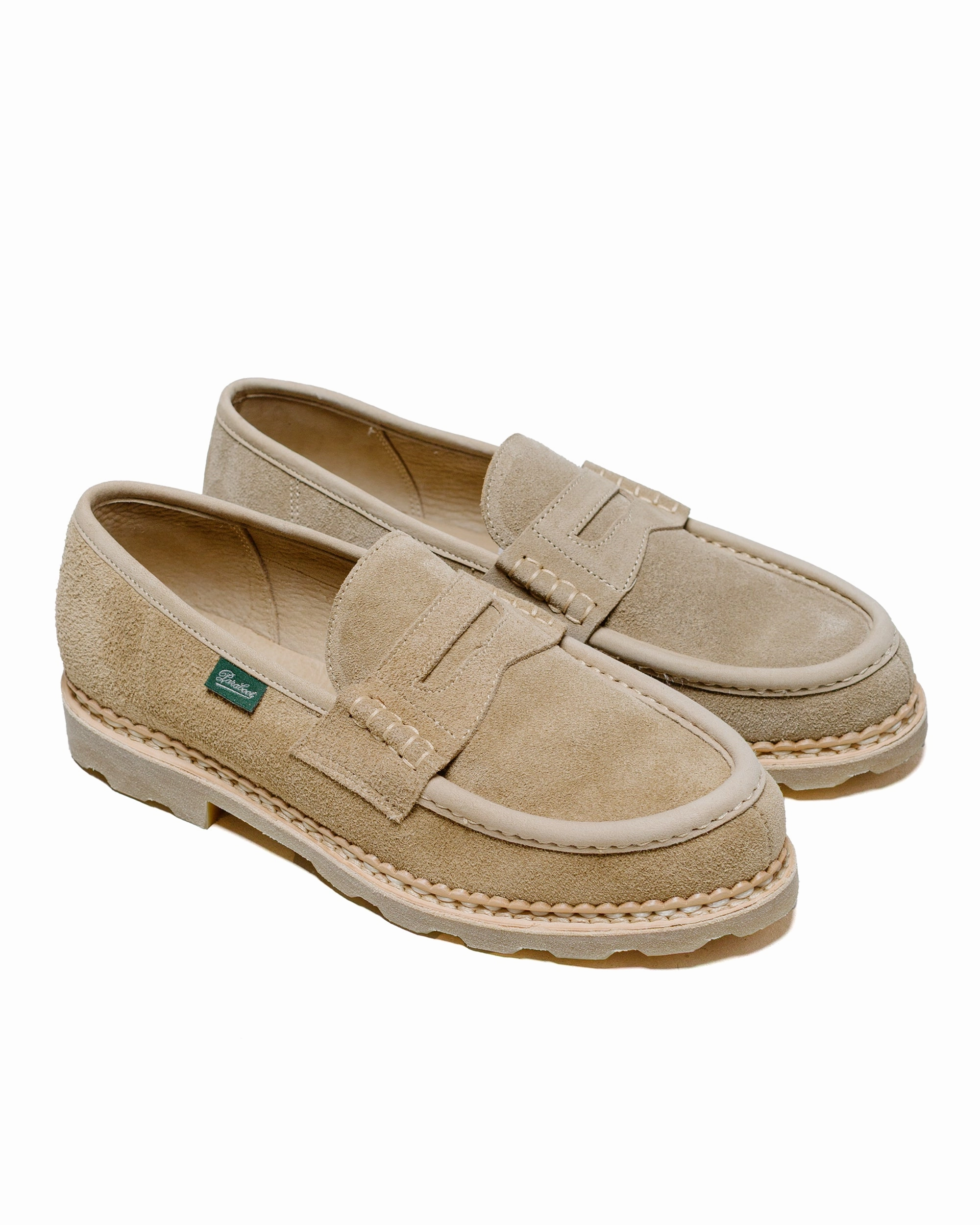 Paraboot Nantes Velours Sand Grace Walk Gel Soft