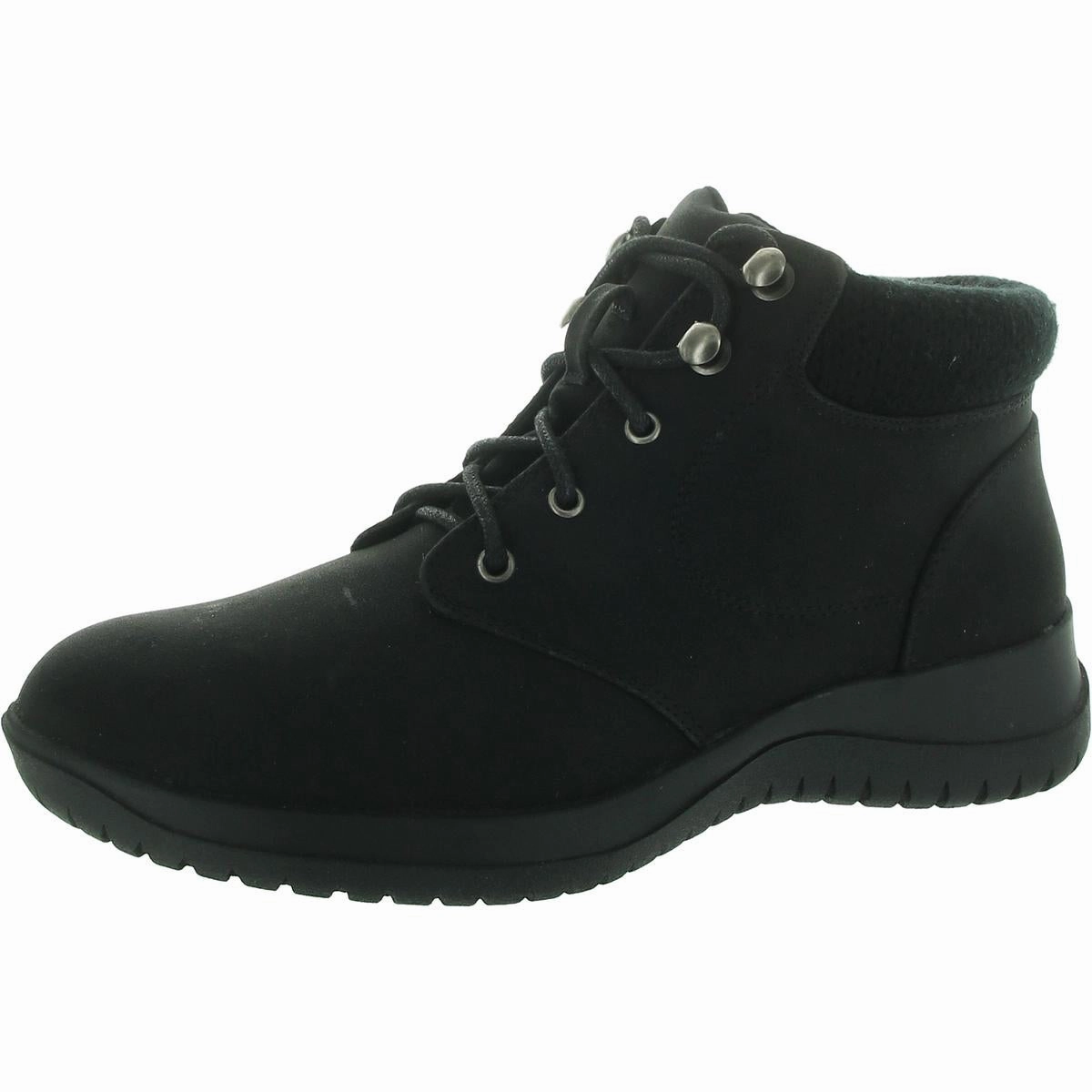 Eco Material Trail Runner Work Function PARKER Womens Faux Leather Lace Up Ankle Boots