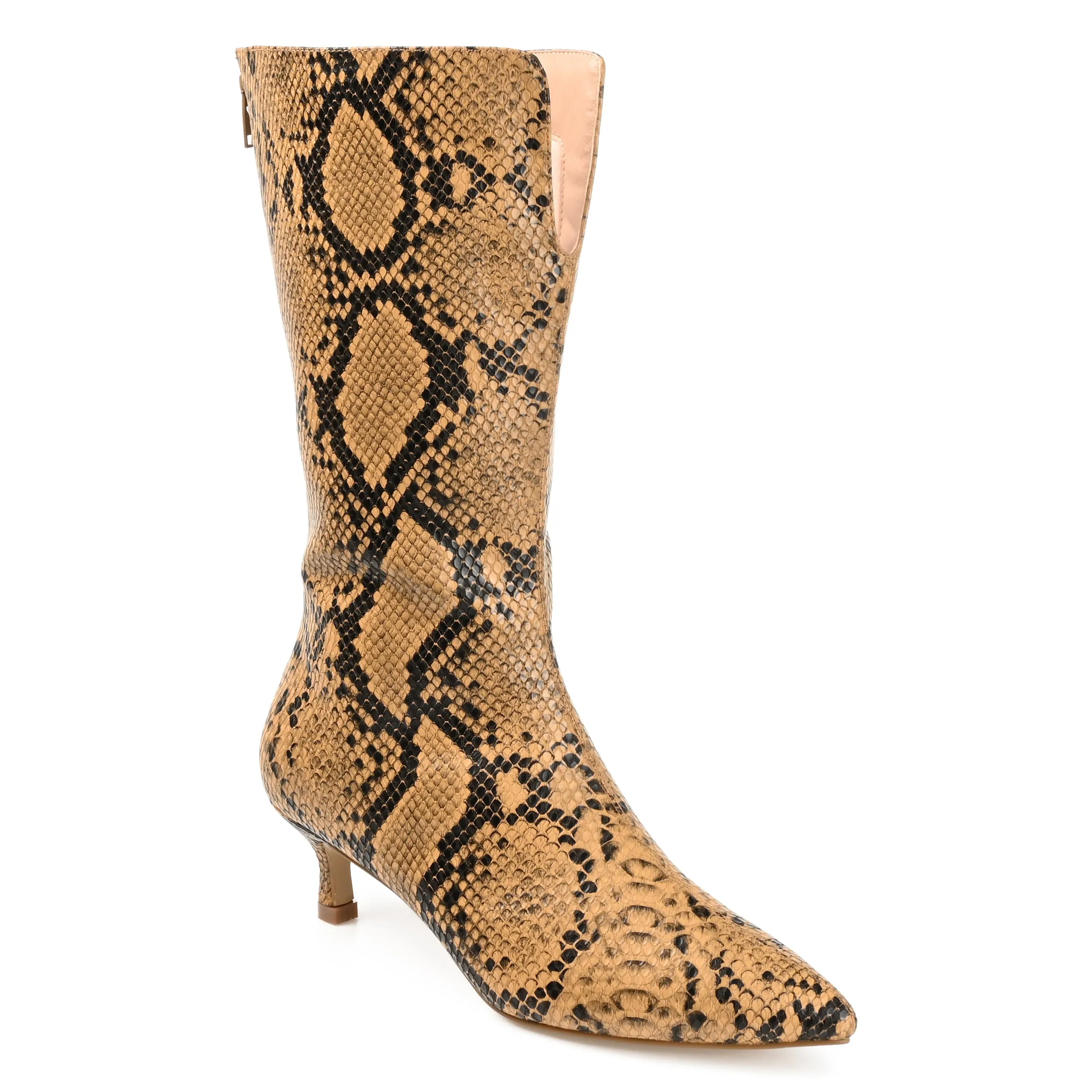 High Traction Journee Collection Women's Tru Comfort Foam Wide Calf Esperanza Boot