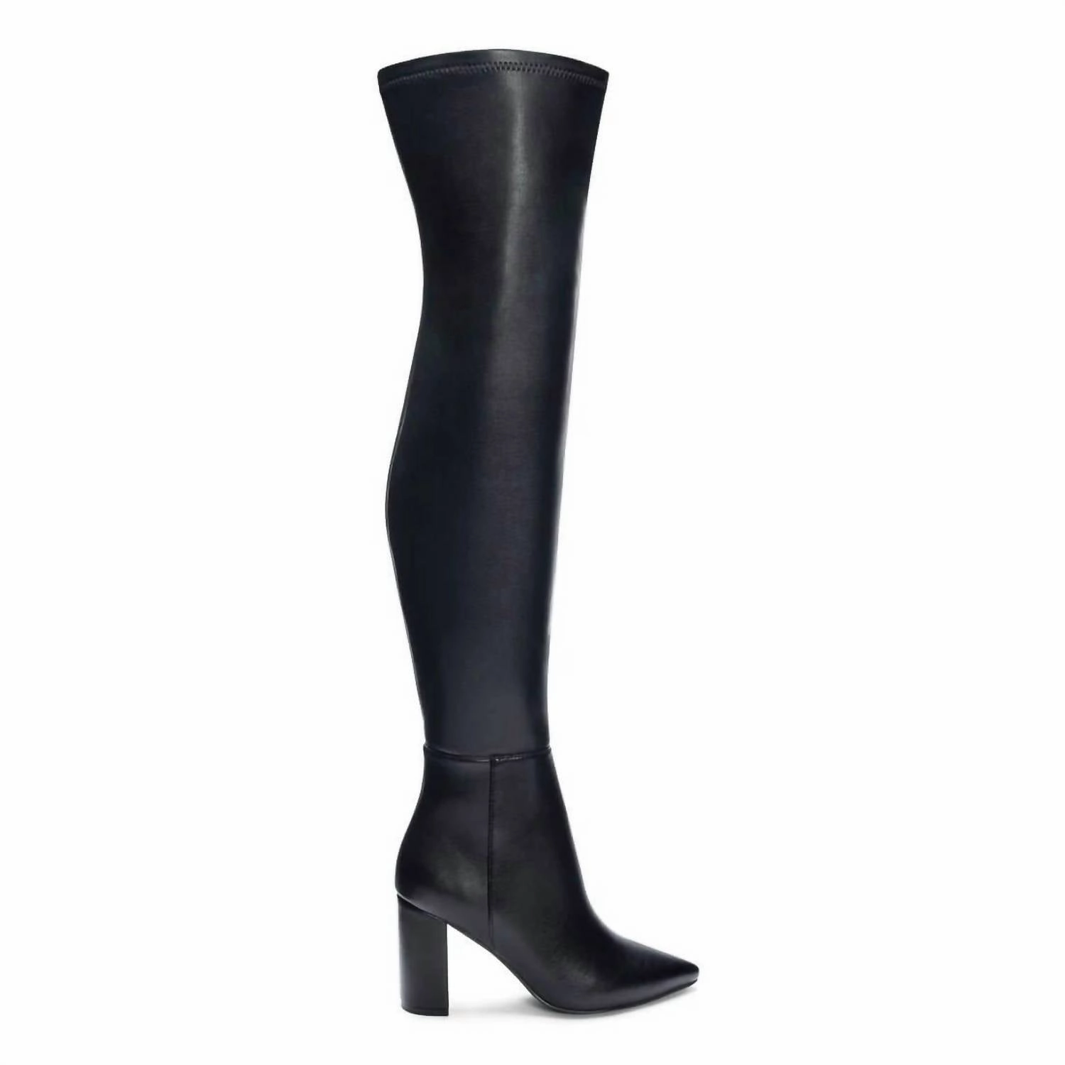 Flexible Frame Rural Traveler Women's Slim Fit Over The Knee Boot In Black