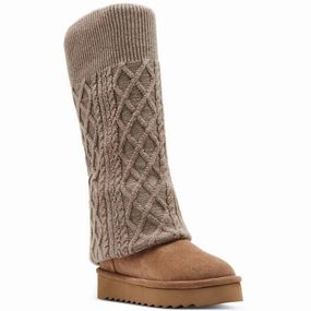 PEGGYY Womens Two Tone Manmade Over-The-Knee Boots Anti-Skid