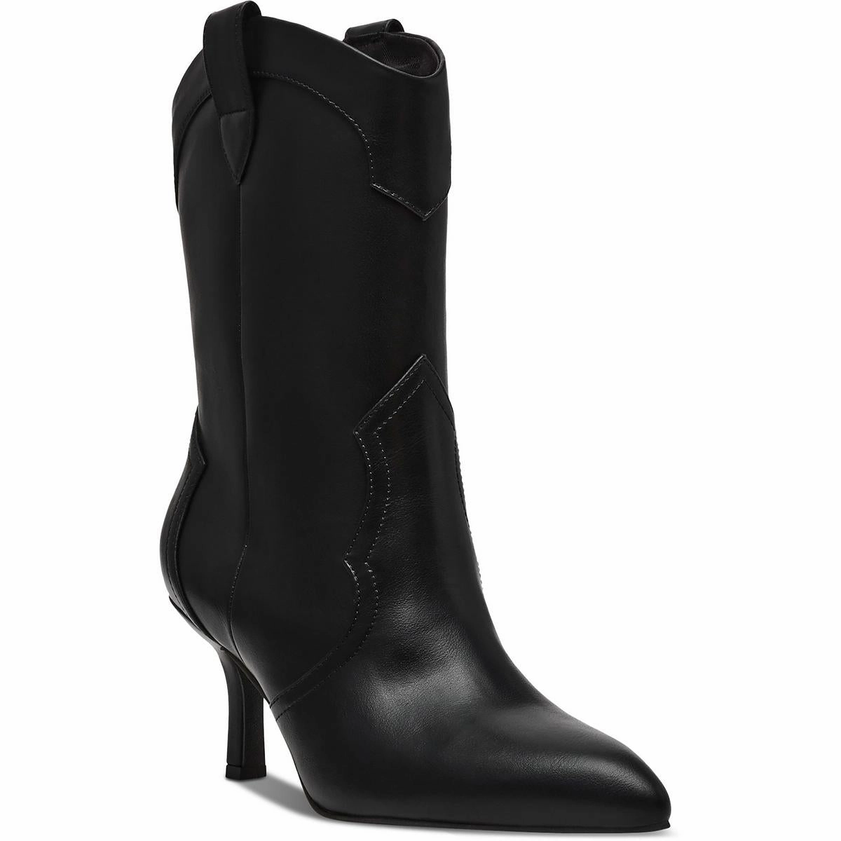 Penrose Womens Solid Manmade Mid-Calf Boots Fashion Accessory