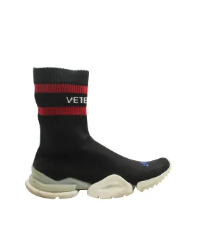 Casual Day Vetements x Reebok Socks Sneakers in Black Polyester