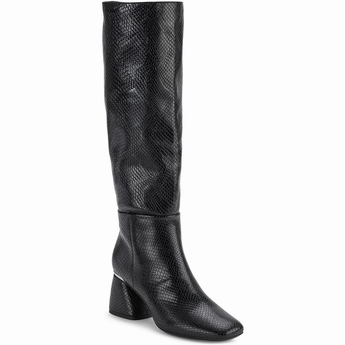 Relaxed Vibe Cana Womens Block Heel Man Made Knee-High Boots