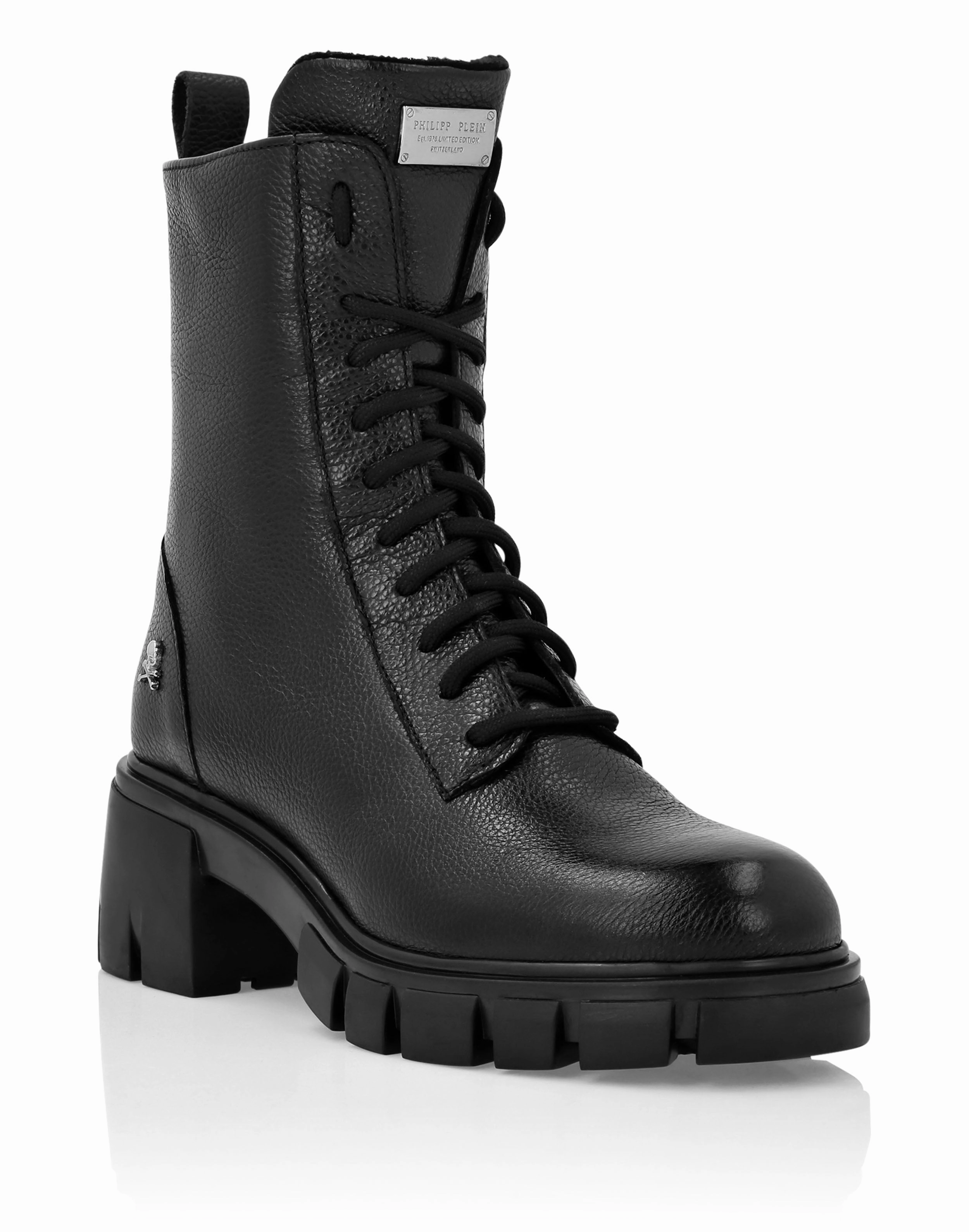 Leather Low Flat Boots Flexible Frame Rough Terrain Party time