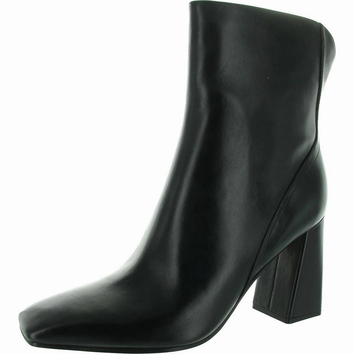 Lex Womens Zipper Leather Mid-Calf Boots Breathable River Crossing Anti Odor City Walking