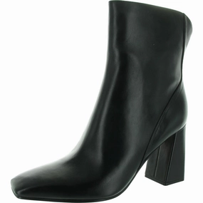 Lex Womens Zipper Leather Mid-Calf Boots Rugged Built Urban Traveler Punk Bold