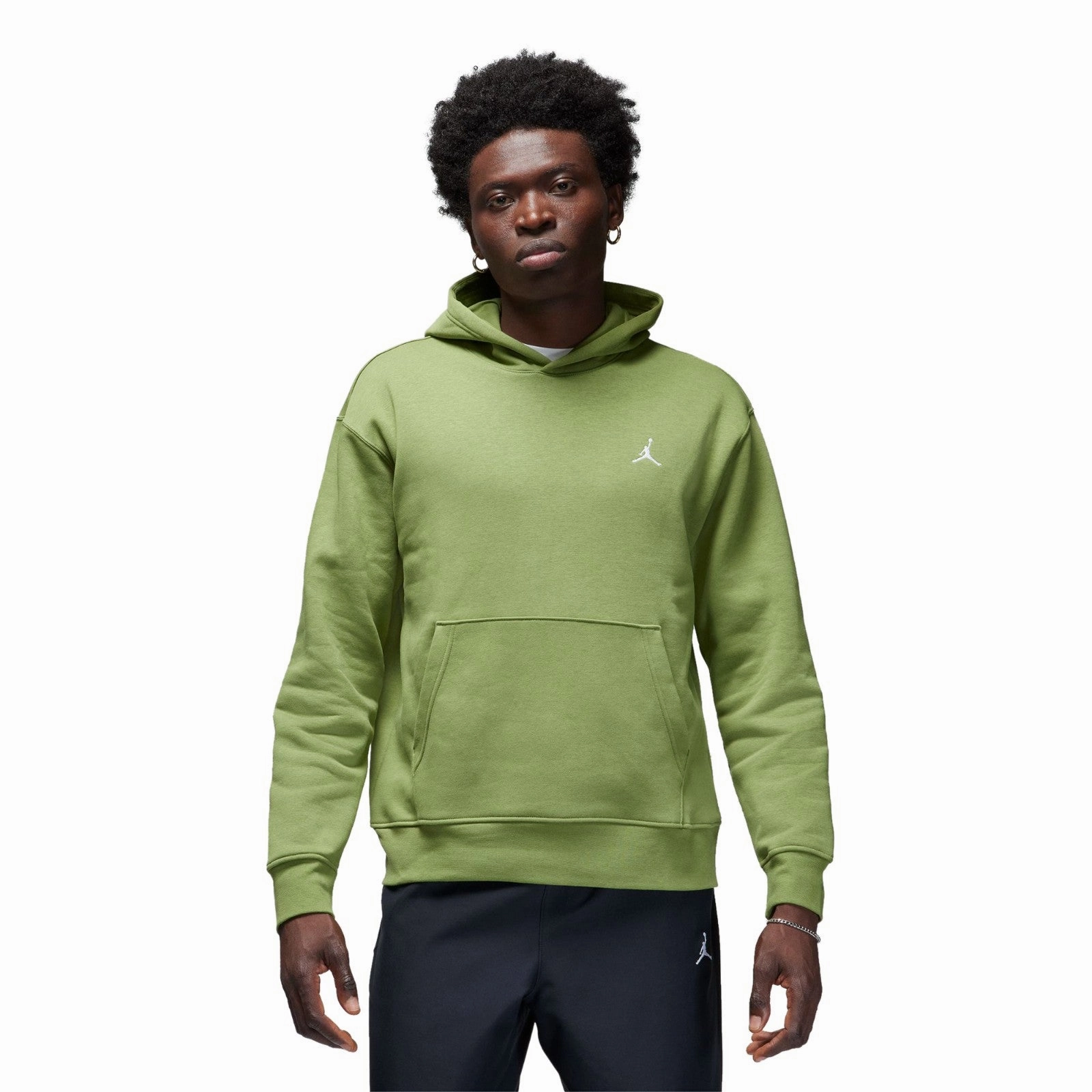 Jordan Essentials Men's Fleece Pullover FJ7774-340 Step Control LaceUpDesign
