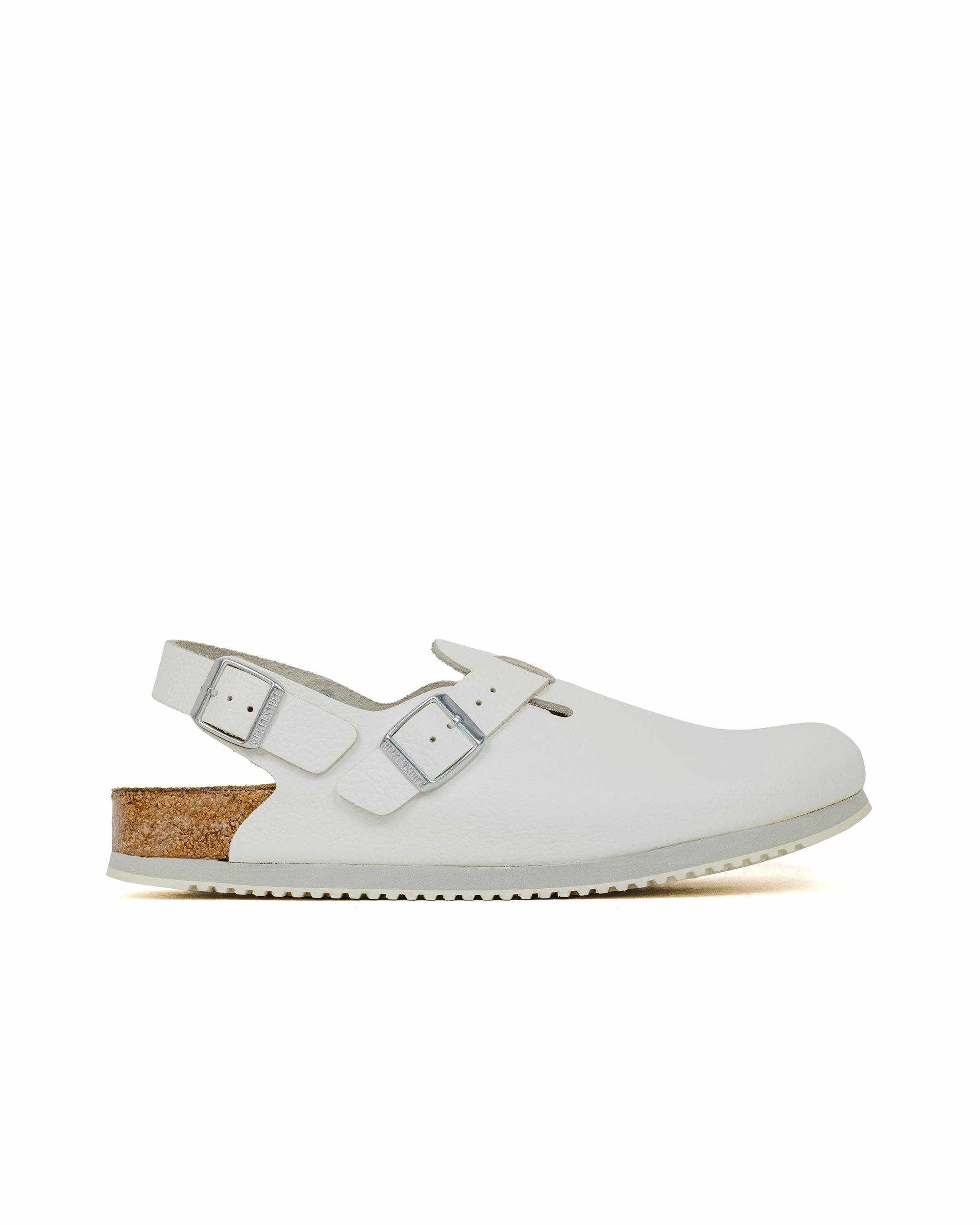 Stable Fight Mode Birkenstock Tokio Super Grip Leather White