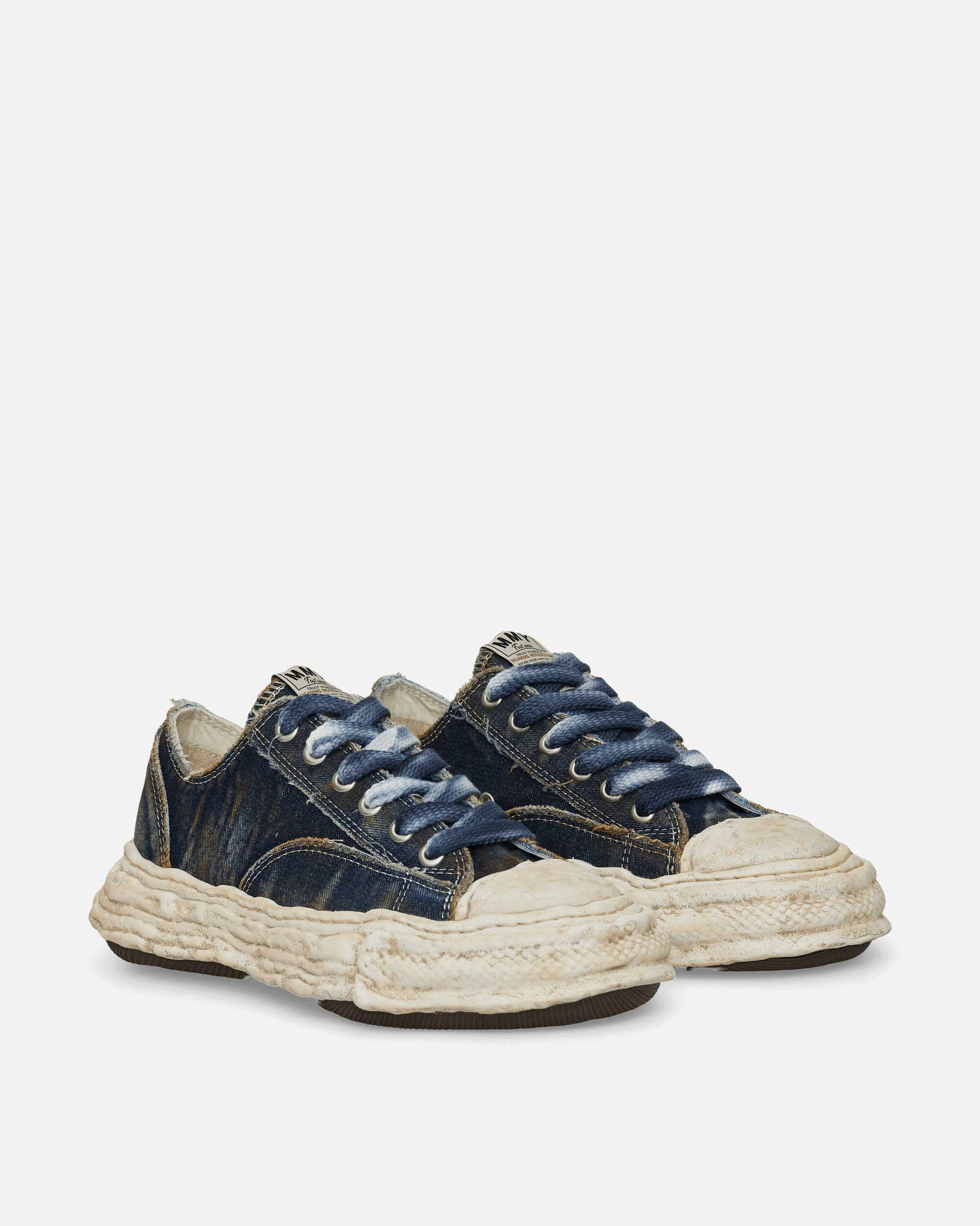 Peterson 23 OG Sole Washed Denim Low Sneakers Blue Sneaker Exchanges