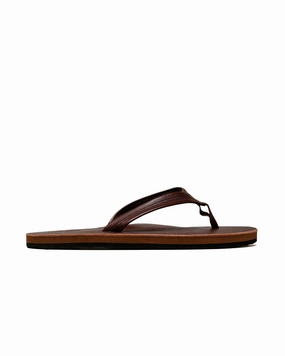 Phigvel Leather Beach Sandals Brown Workout Action Fast