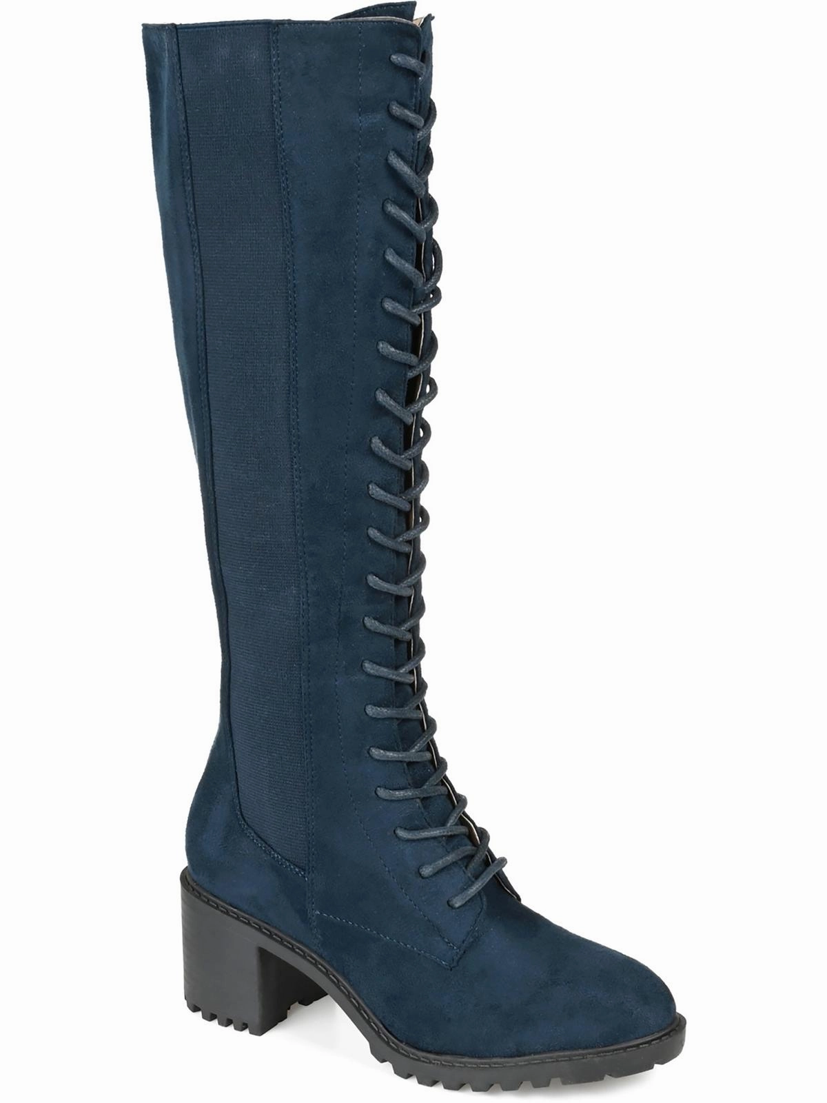 Hiking Style Quick Wear Jenicca Womens Faux Suede Mid-Calf Boots