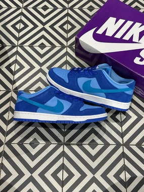 Ultra Lightweight Design Stretch tongue Dunk SB Blue Raspberry (Taille 46)