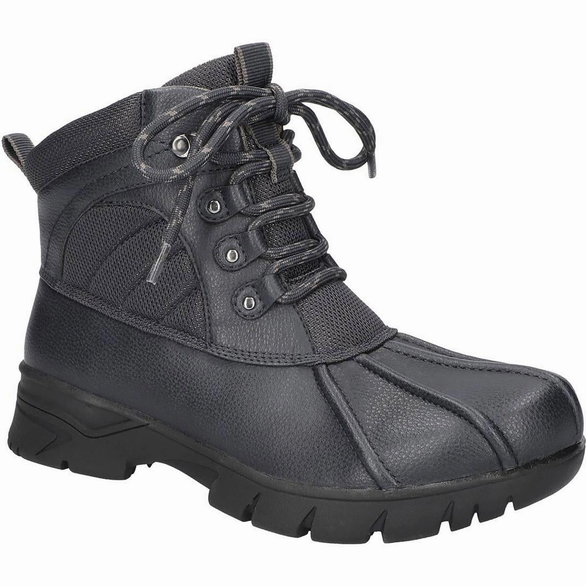 STORMY Womens Zipper Manmade Winter & Snow Boots Ankle Coverage