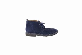 Polo Ralph Lauren Talan Chukka Boot in Blue Suede Shock Absorbing