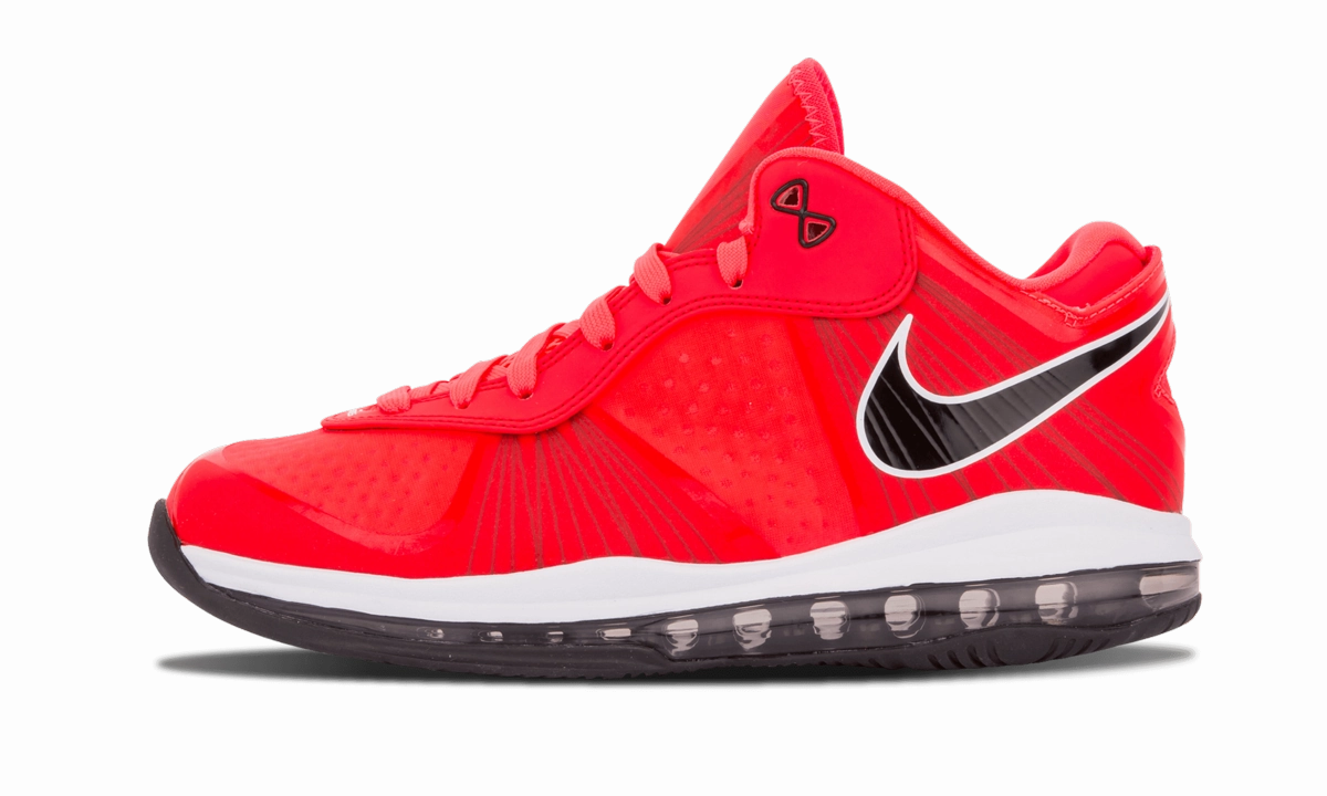 Agility Speed Traction Pod Configuration Lebron 8 V/2 Low "Solar Red"