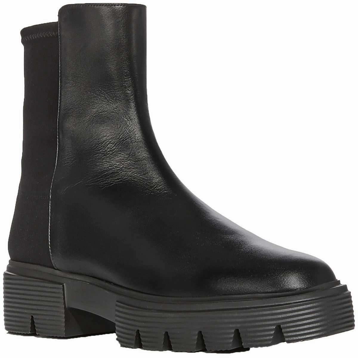 Fashionable Look Nolita Womens Solid Leather Booties