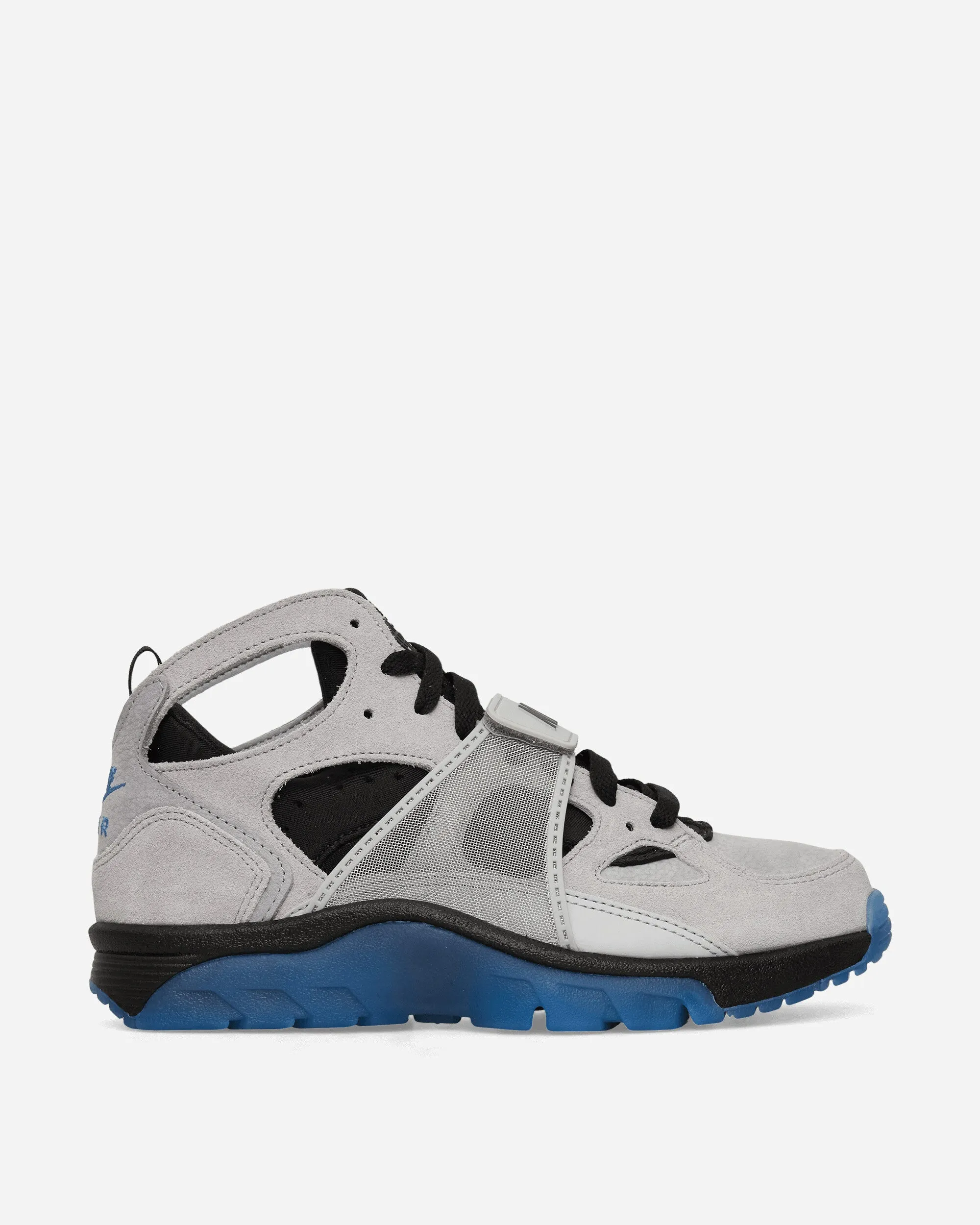 Air Trainer Huarache Sneakers Wolf Grey / Star Blue / Black Light Step Abrasion Proof Stitching