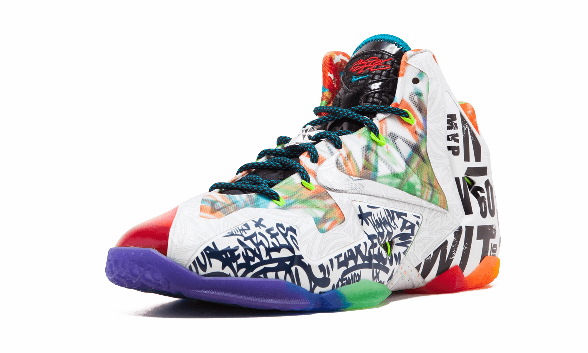 Lebron 11 Premium "What The Lebron" Multi Layer Upper Weave