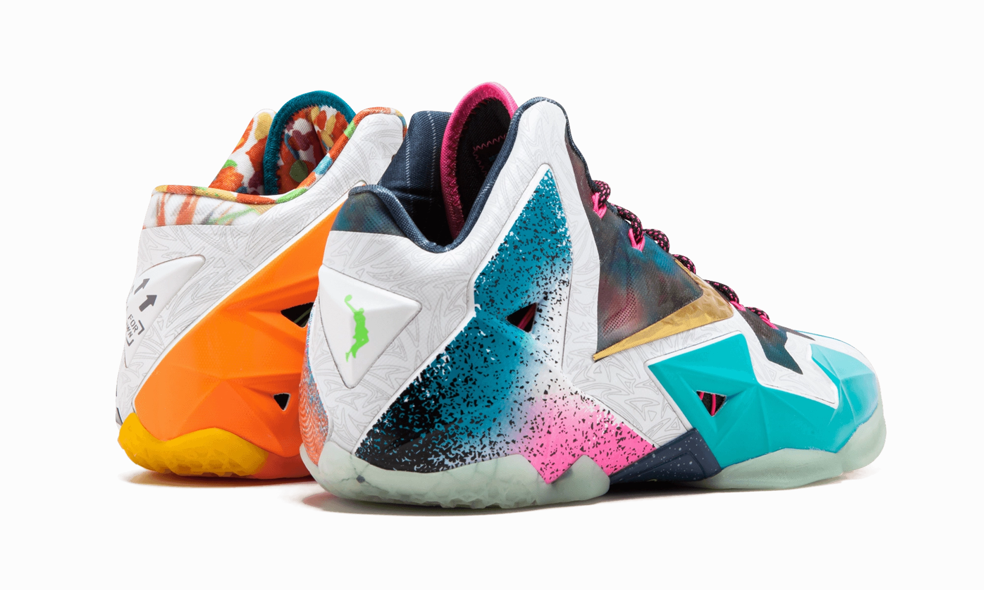 Reinforced Lace Loops Lebron 11 Premium "What The Lebron"