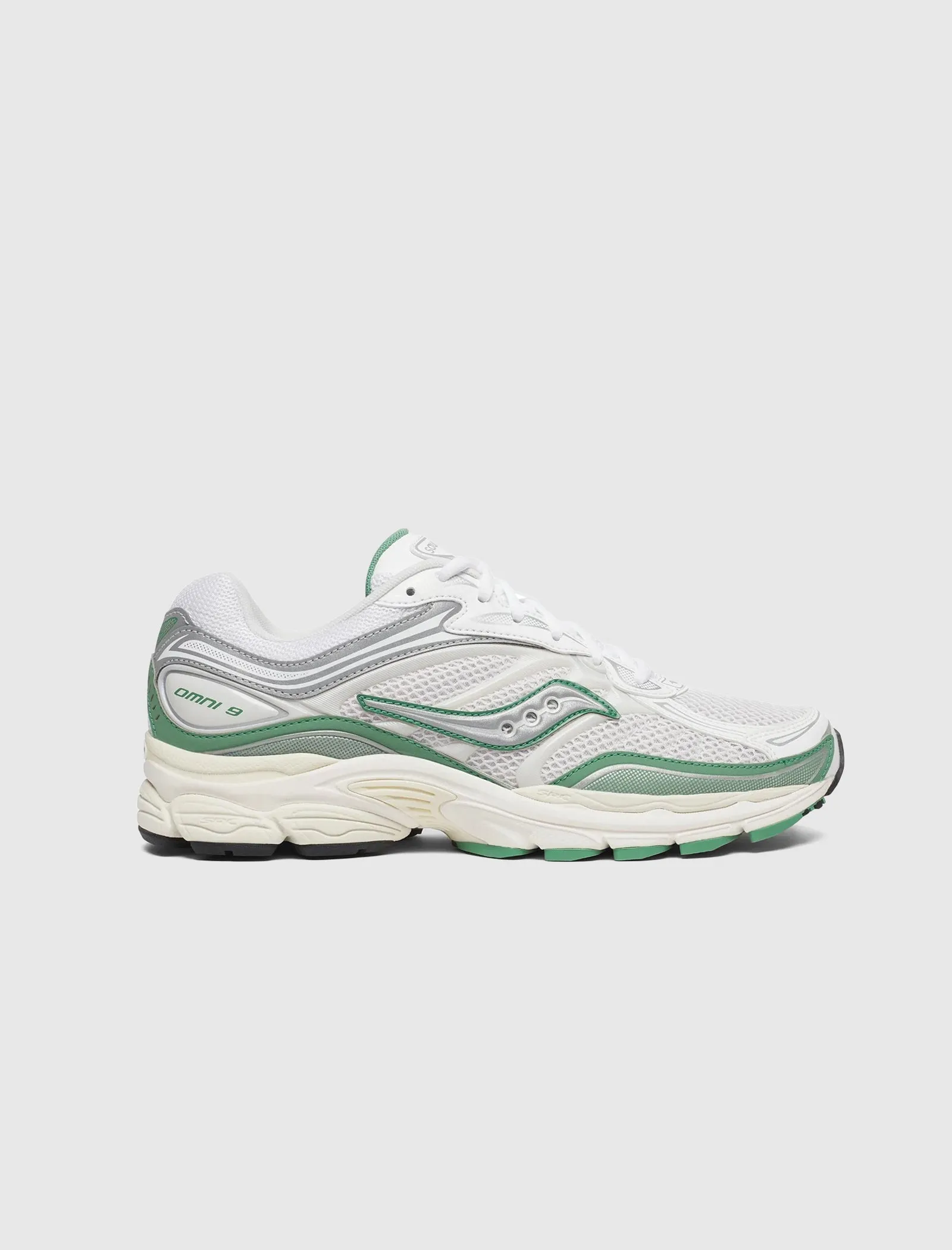 PROGRID OMNI 9 "IVORY/GREEN" Comfort Wedge Desert Run