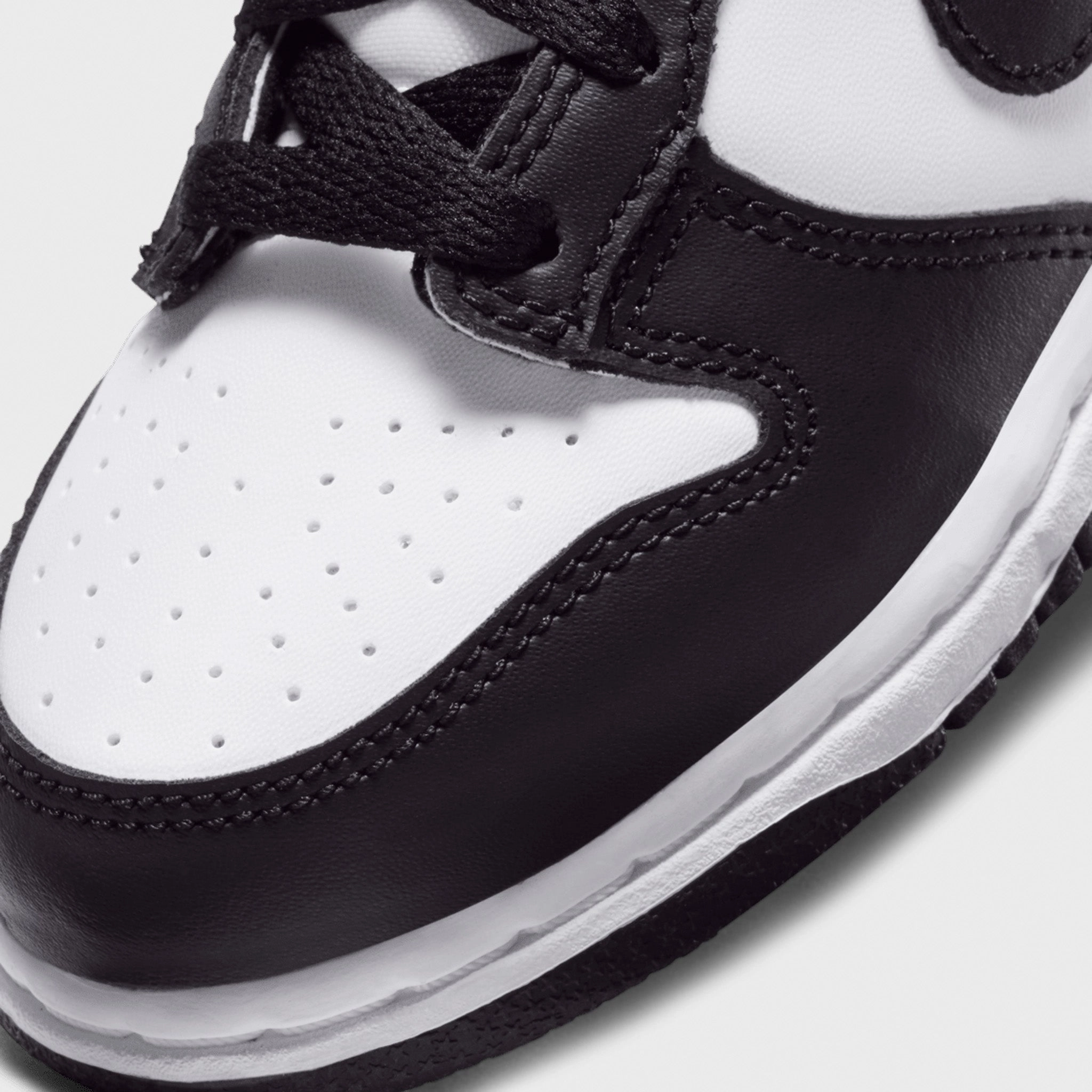 Hollow Structure Tech Efficient Footwork Nike Dunk Low PS White / Black - White