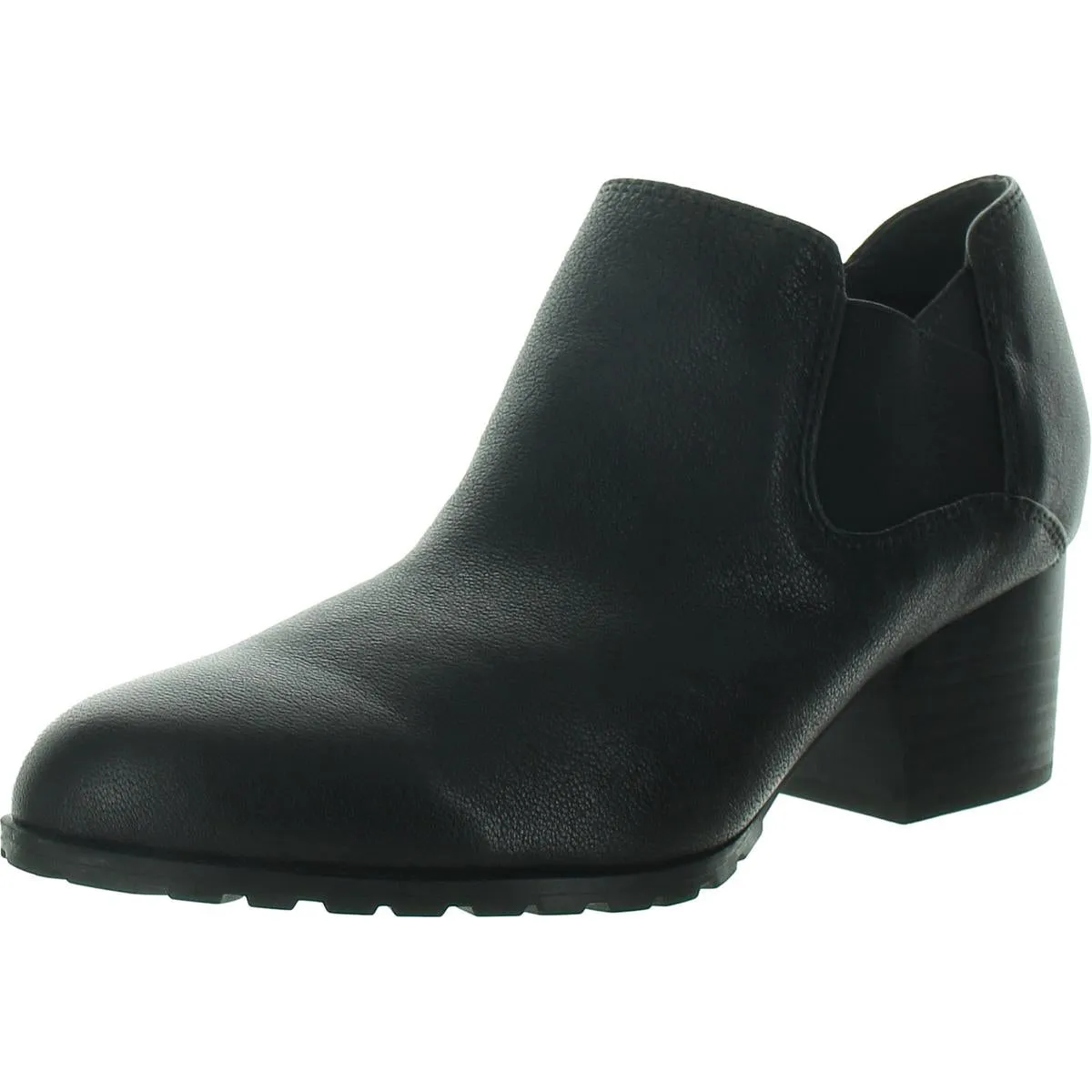 Belmont Womens Solid Leather Ankle Boots Outdoor Essential