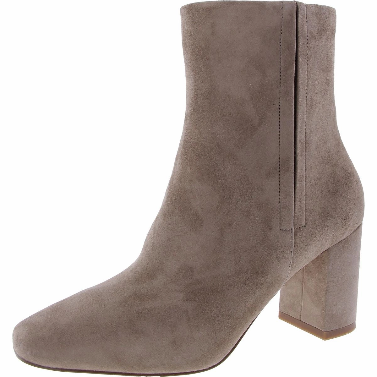 Elastic Collar Tough Weather Womens Zipper Manmade Booties