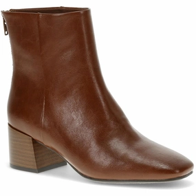 Stable Emilie Womens Zipper Faux Leather Booties