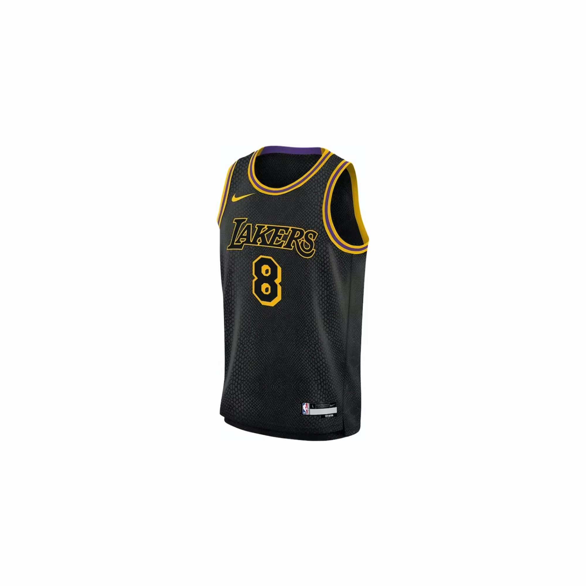 ArchSupport Kobe Mamba Mentality Los Angeles Lakers City Edition Swingman Jersey 'Black' FW23 (2023)