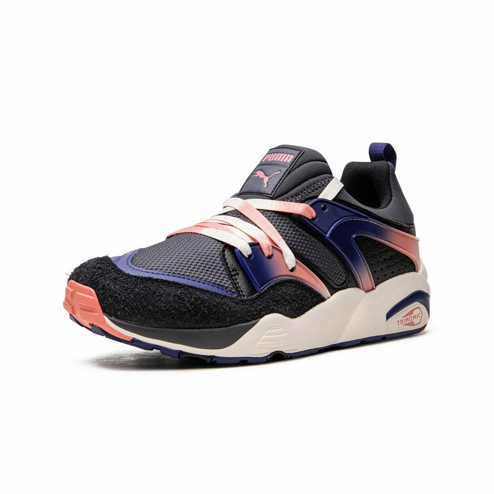 Puma Blaze of Glory Psychedelics (Ebony-Carnation Pink) Men's Shoes 387576-02 Ergonomic Last Shape