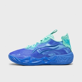 Sneaker Customization Adaptive Heel Lock PUMA Juniors' MB.04 Ultra Blue / Blue Glimmer - New Navy