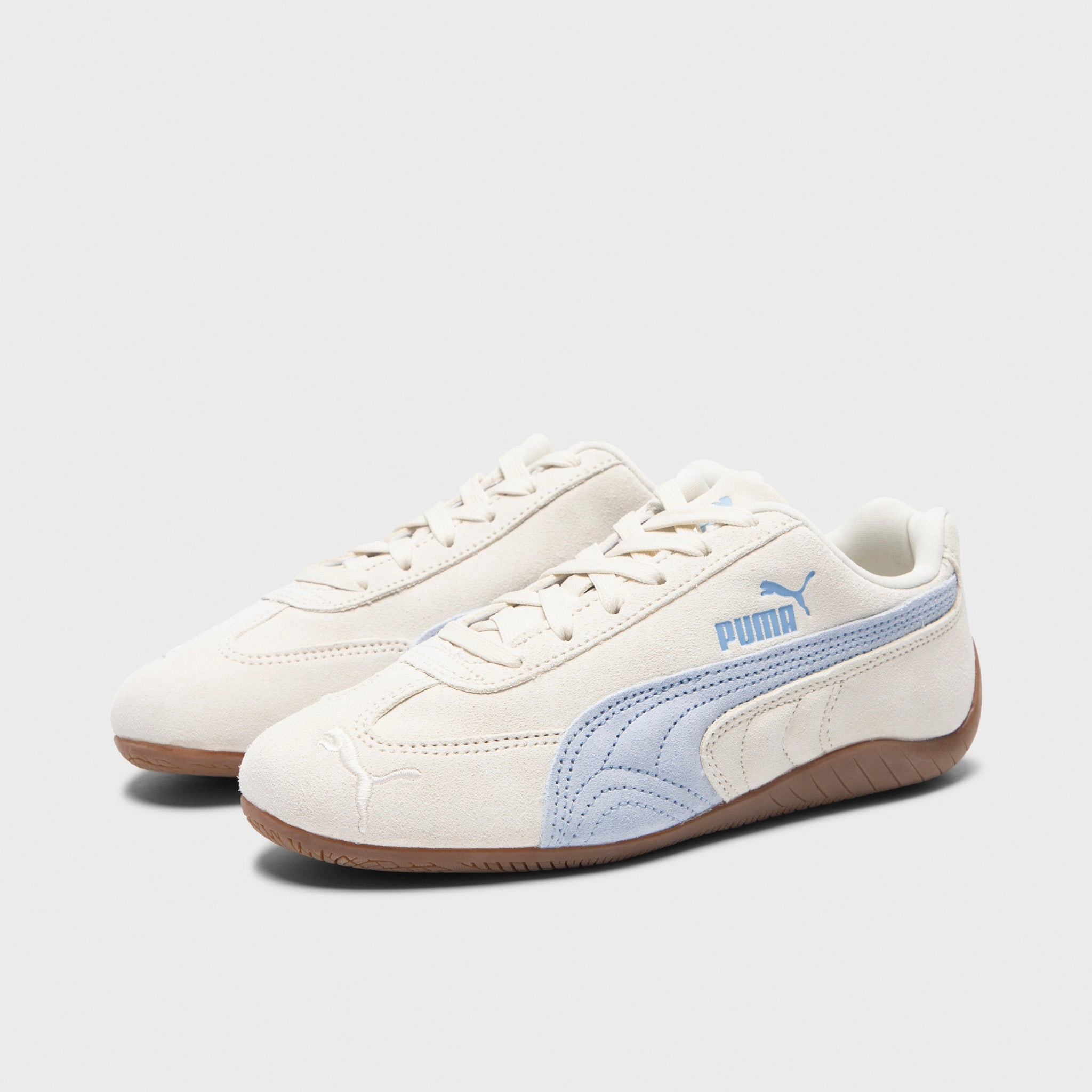 PUMA Juniors' Speedcat Vapor Gray / Haute Tropic Fashion Go
