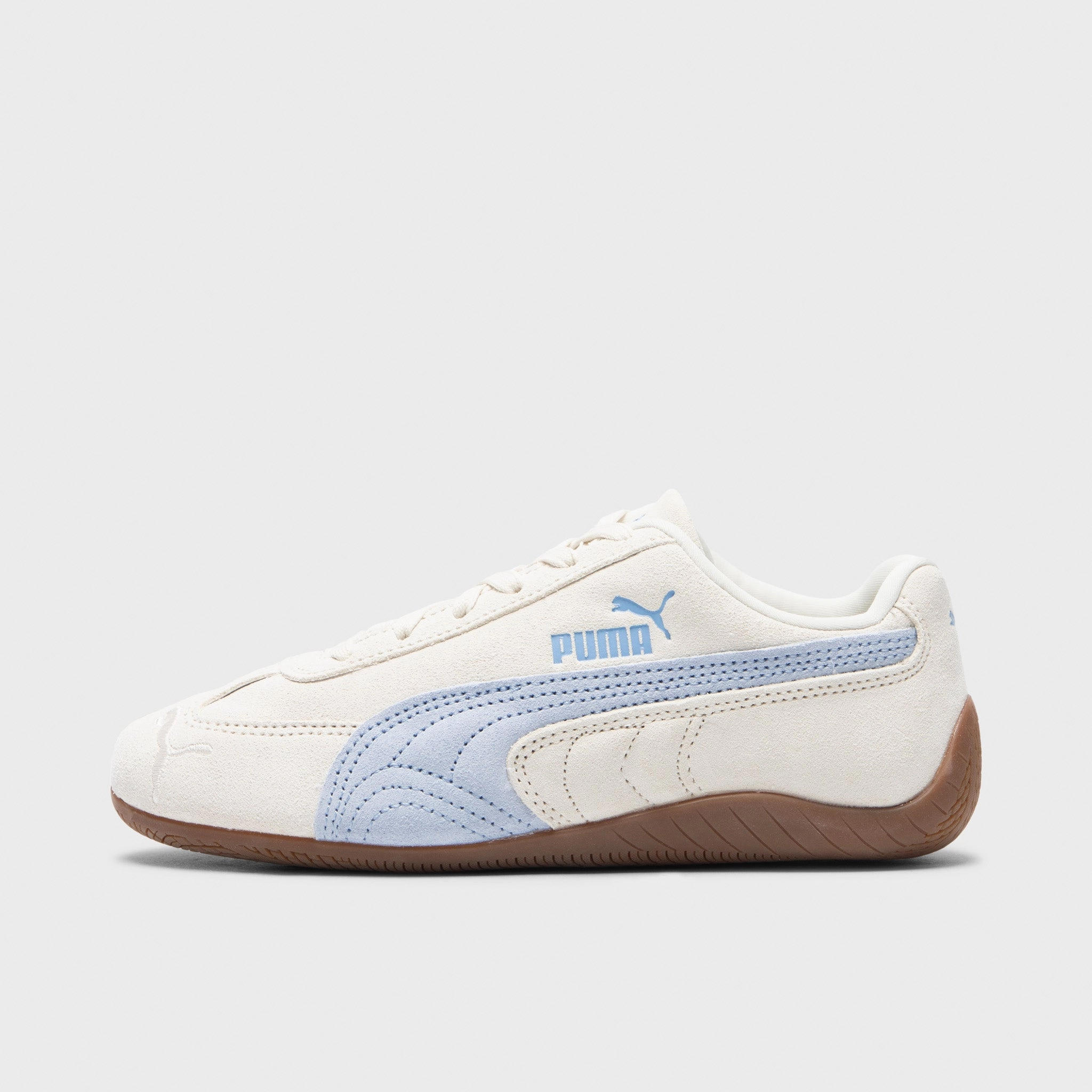 PUMA Juniors' Speedcat Vapor Gray / Haute Tropic Cliff Jog Subtle colors