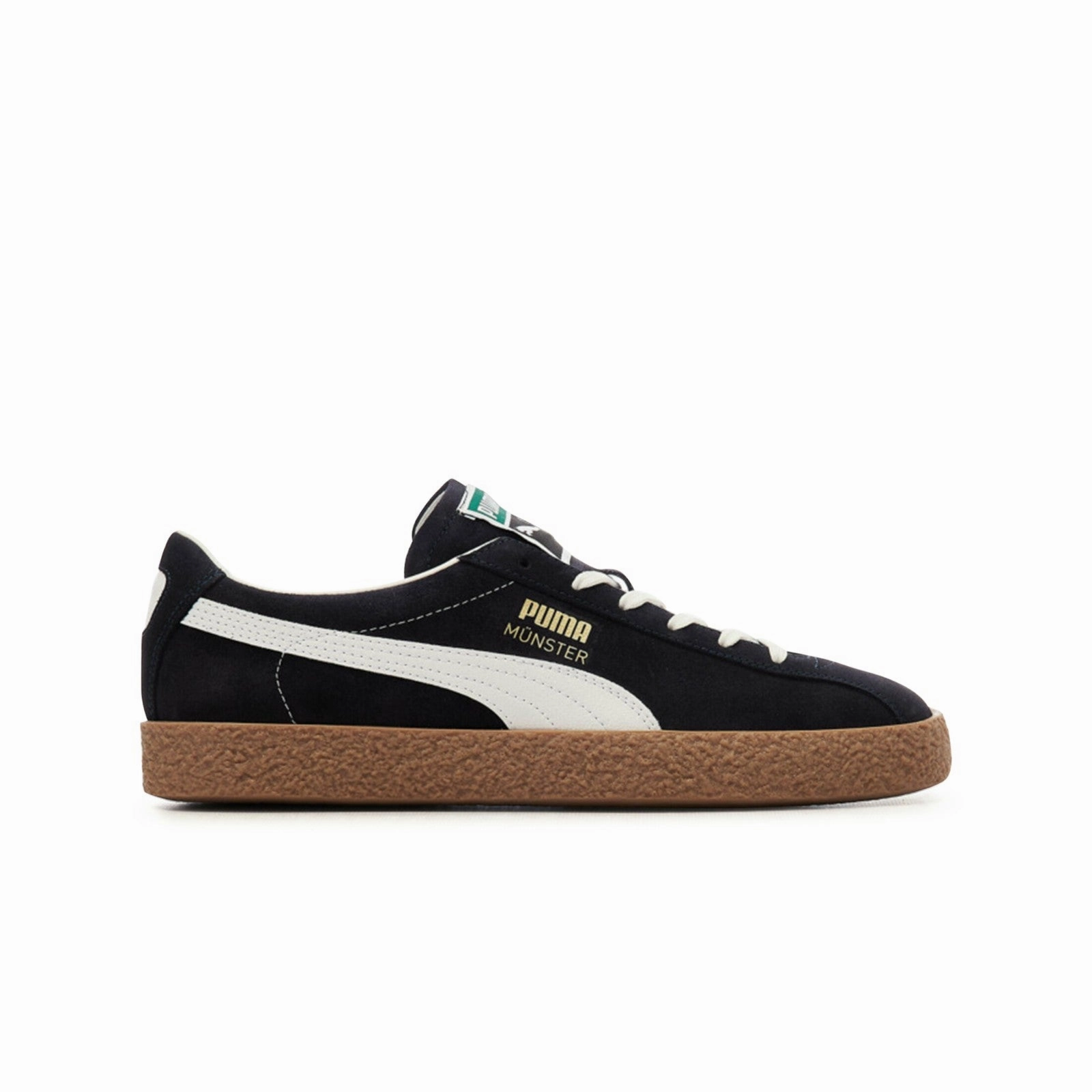 Puma Muenster OG (Puma New Navy-Puma White) Men's Shoes 384218-01 Comfort Stretch Eco Build