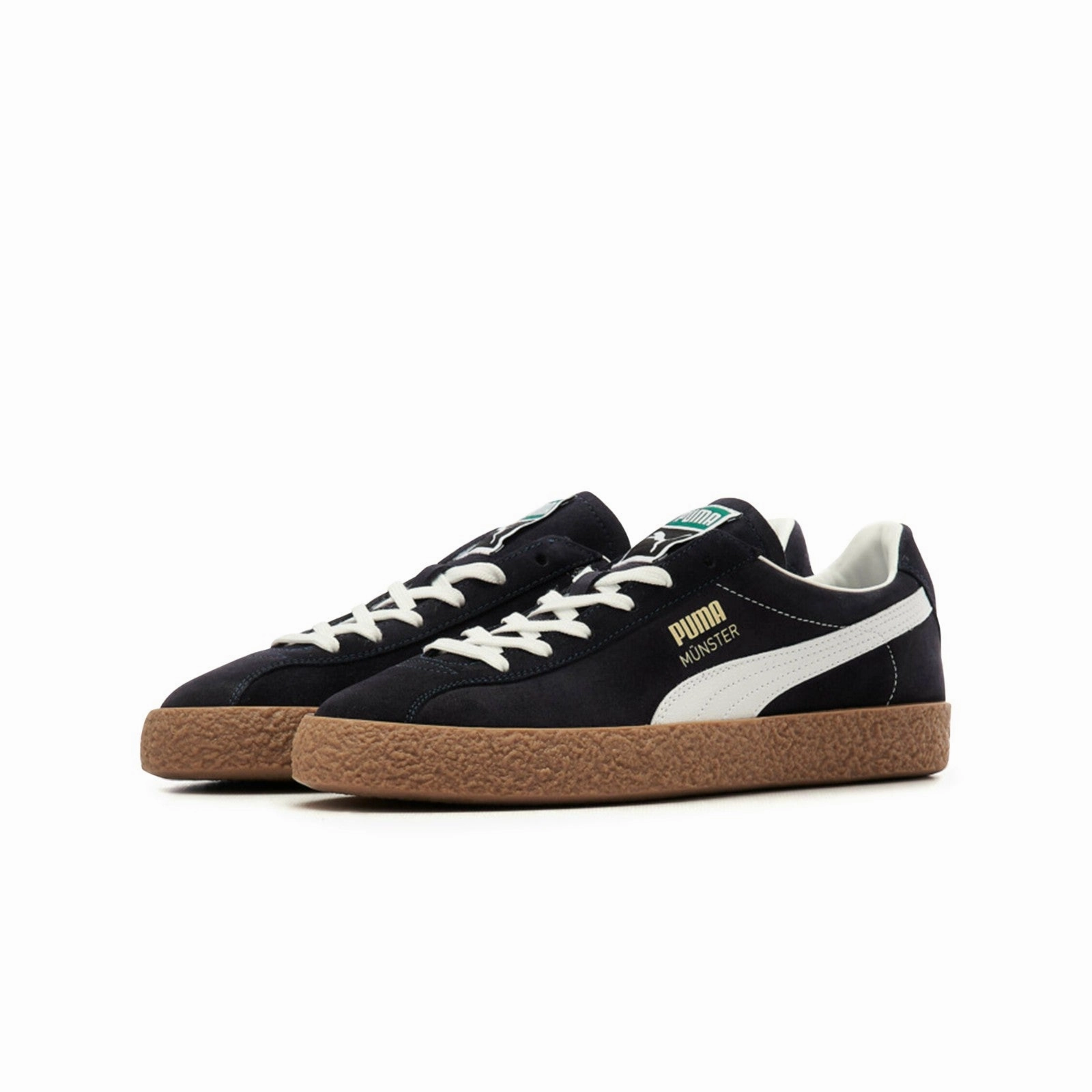 Daily Step All Day Support Puma Muenster OG (Puma New Navy-Puma White) Men's Shoes 384218-01