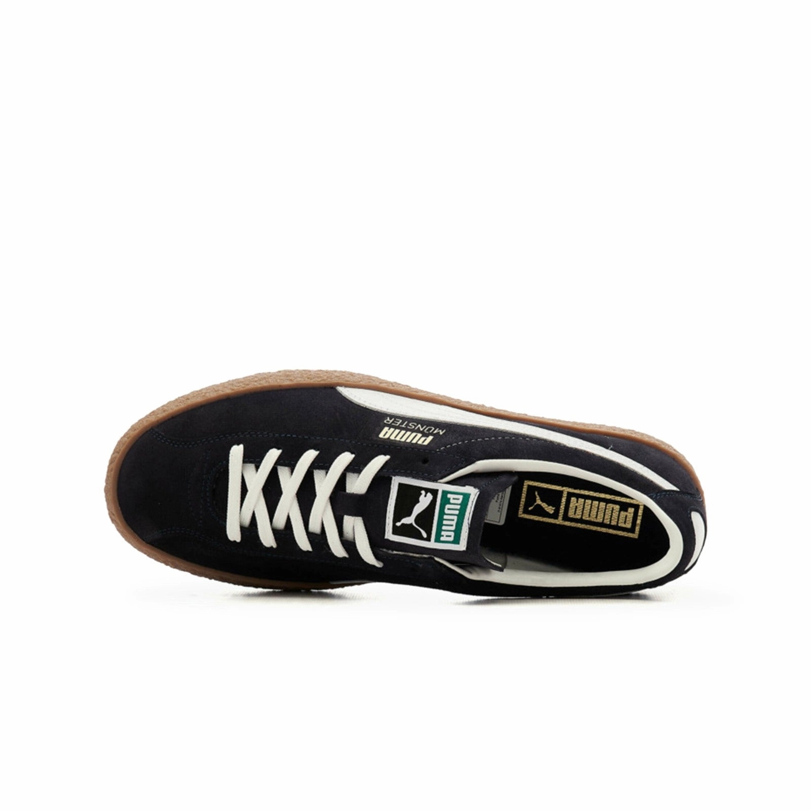 Puma Muenster OG (Puma New Navy-Puma White) Men's Shoes 384218-01 Sophisticated Look Impact-absorbing durability
