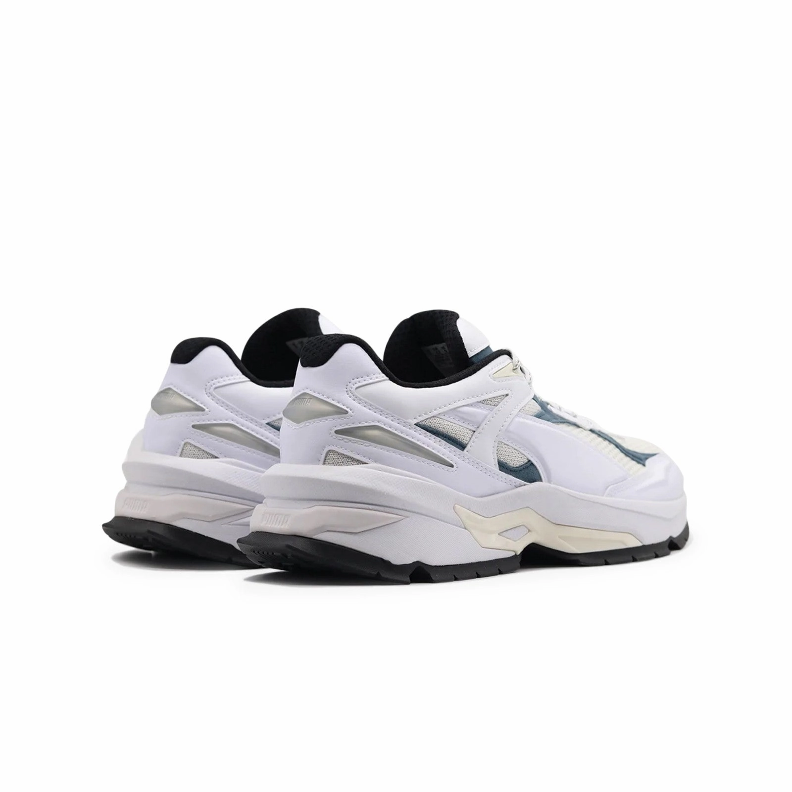 Puma Nano RDR Odysseu (Puma White-Evening Sky) Men's Shoes 388608-02 Layered Midsole Construction