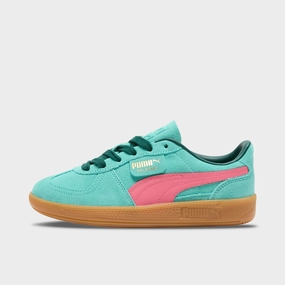 Rubber Sole PUMA Women's Palermo Aquatic / Dark Myrtle