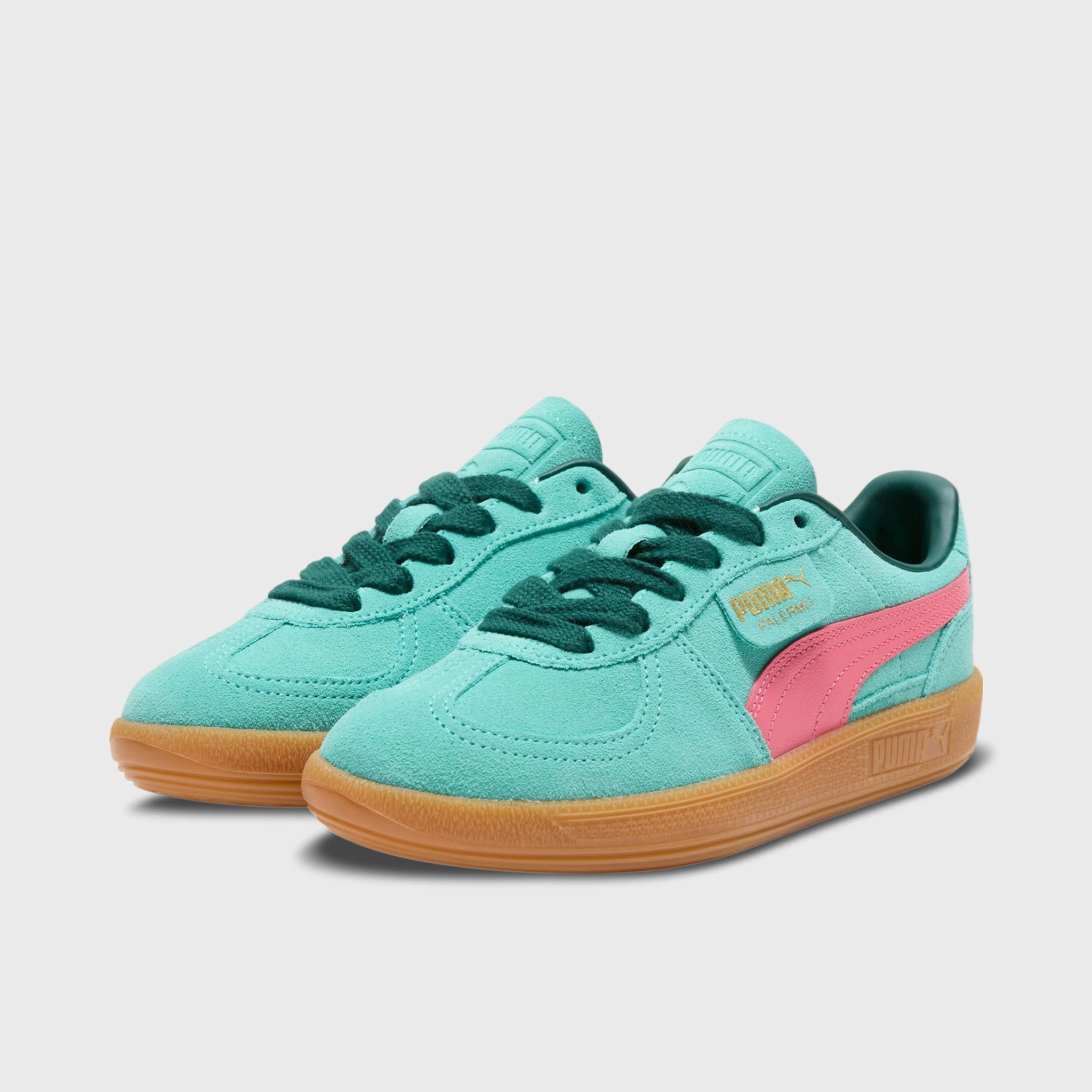 Solid Hold City Active PUMA Women's Palermo Aquatic / Dark Myrtle