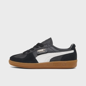 Everyday Routine Glow Edge PUMA Women's Palermo Leather Black / Feather Gray - Gum