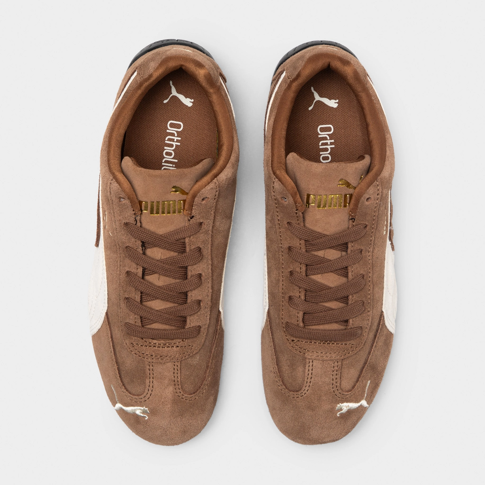 PUMA Women's Speedcat OG Haute Coffee / Frosted Ivory Fresh Day