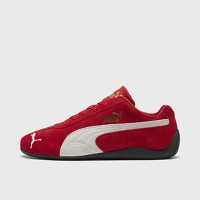 PUMA Women's Speedcat OG Red / White Reinforced   toe Simple Layers