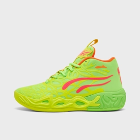 Supportive ArchSupport PUMA x LaMelo Ball Juniors' MB.04 "Gem" Yellow Alert / Green Glare - Pink Alert