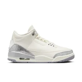 Womens Air Jordan 3 Retro 'Cement Grey' Stretchable Style Upgrade