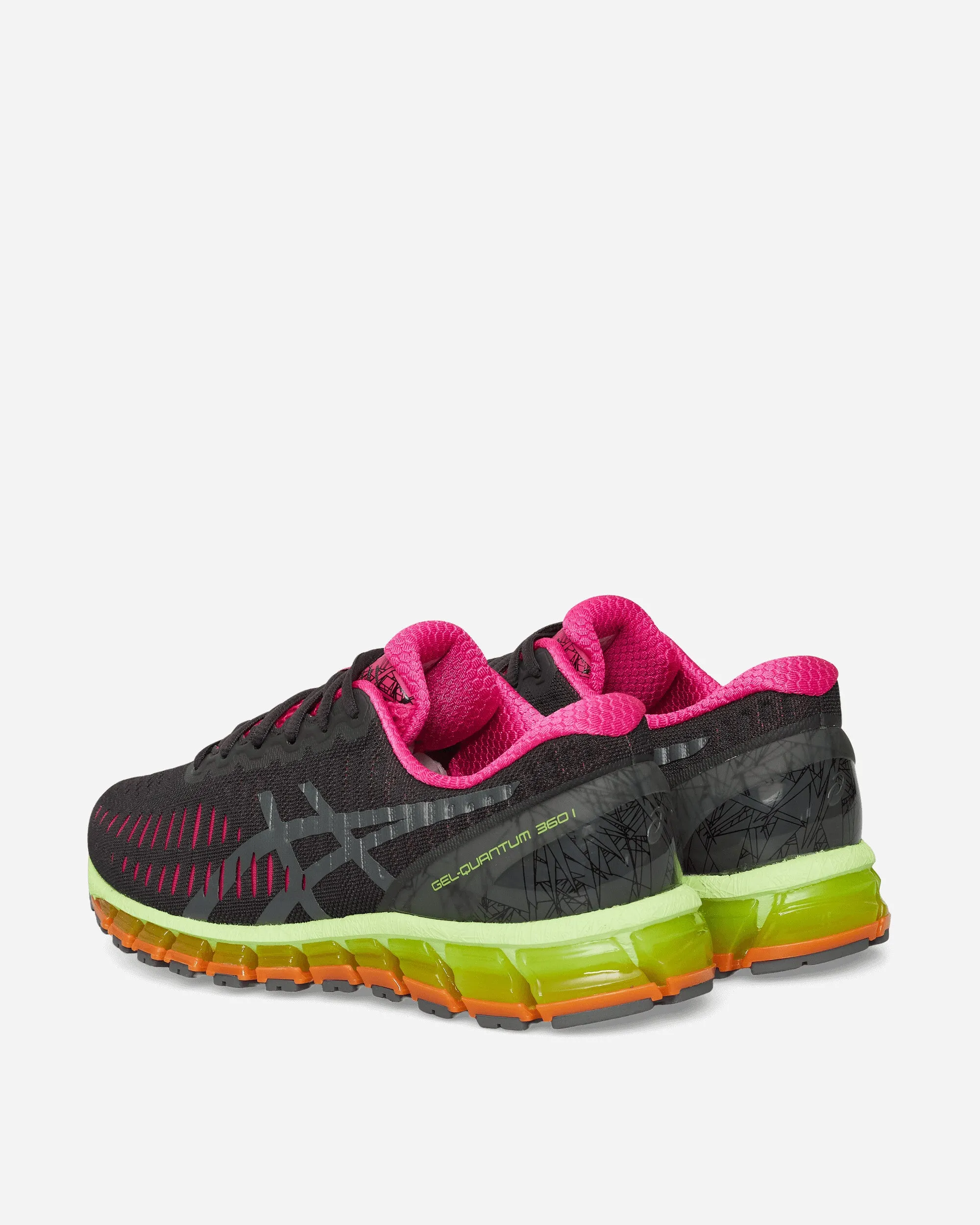 GEL-Quantum 360 I Sneakers Graphite Grey / Hazard Green Breathable Edge