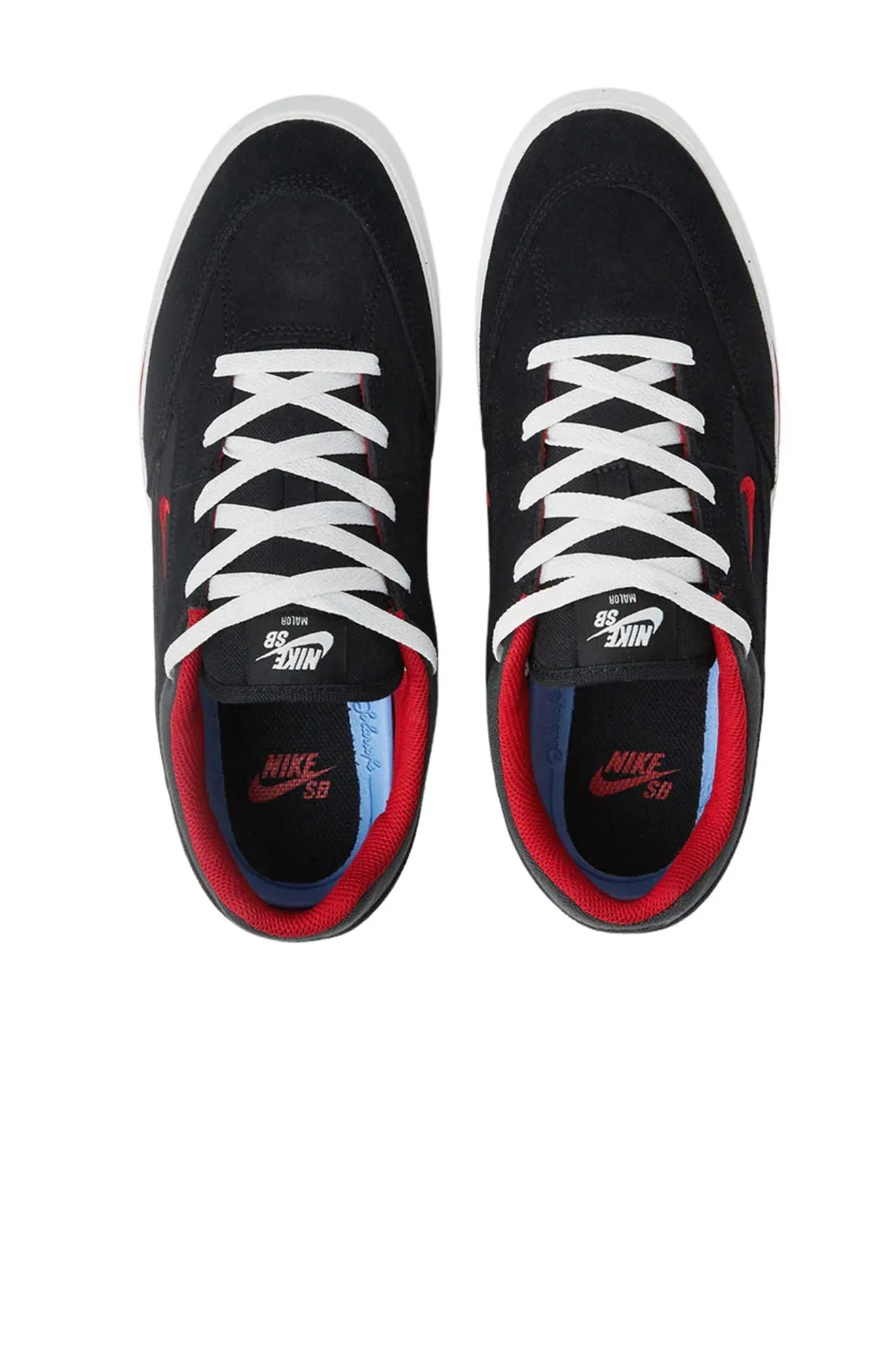 street walkers Nike SB Malor Black Gym Red