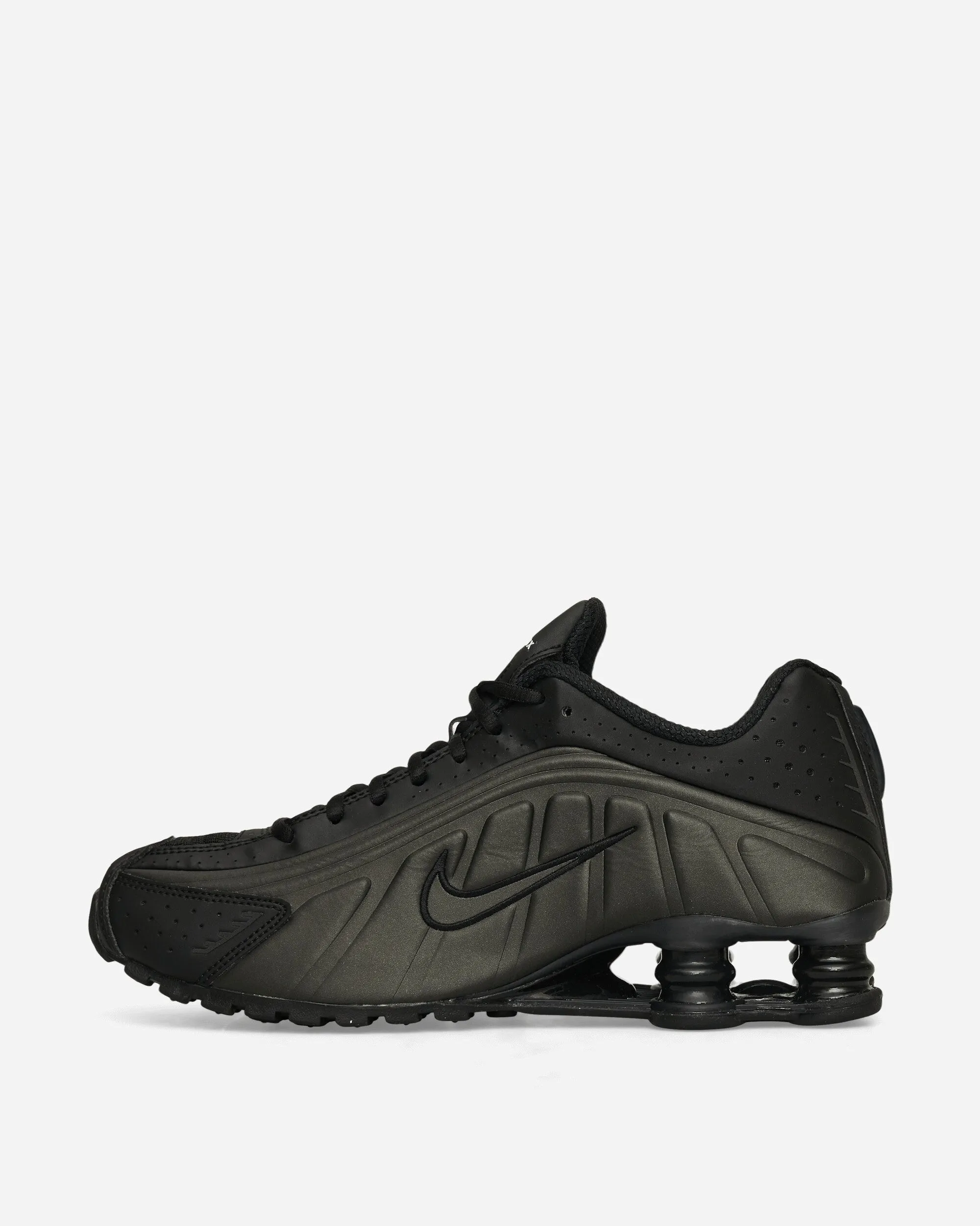 Shox R4 Sneakers Black / Bright Crimson Anti Friction Lace Free