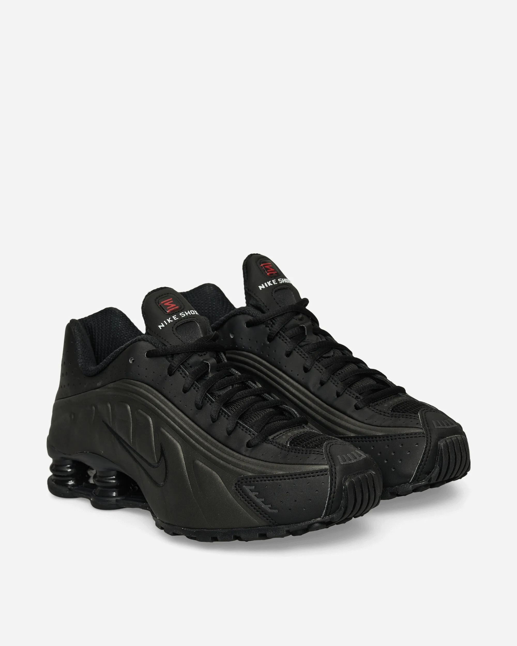 Sporty Appearance Shox R4 Sneakers Black / Bright Crimson