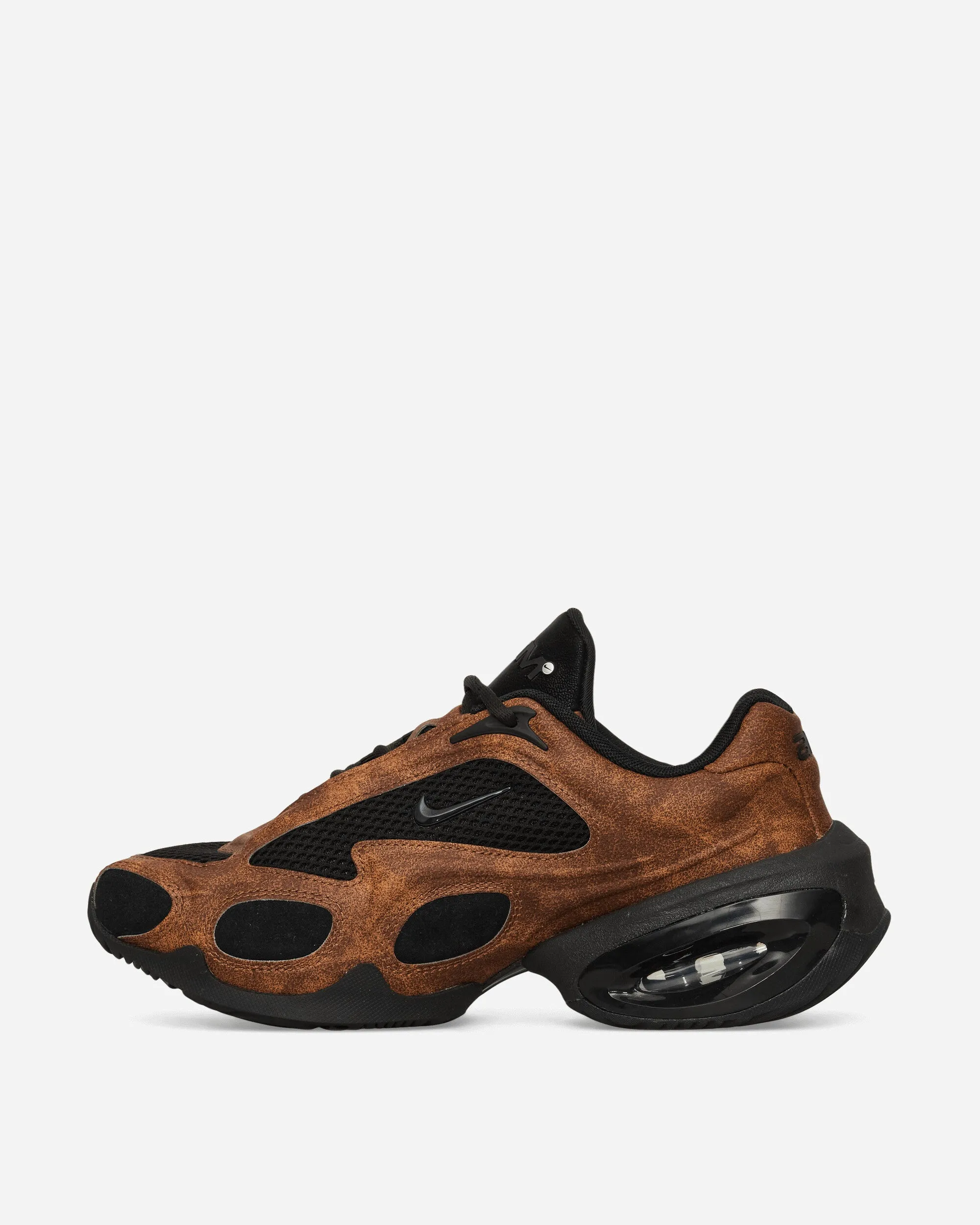 Women's Air Max Muse SE Sneakers Light British Tan / Black Seamless Upper Fabric Slip Easy